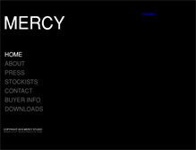 Tablet Screenshot of mercystudio.com